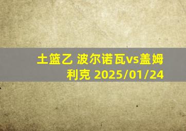 土篮乙 波尔诺瓦vs盖姆利克 2025/01/24